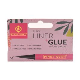 بينكي جوت لاصق رموش مع ايلاينر اسود