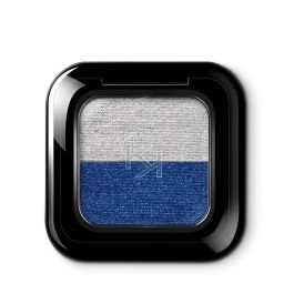 Kiko Milano Bright Duo Eyeshadow - 17 Silver - Eletric Blue 