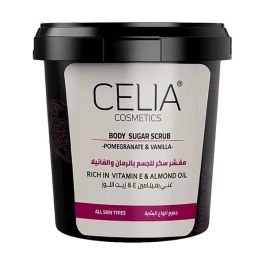 Celia Pomegranate Oil and Vanilla Oil Sugar Body Scrub