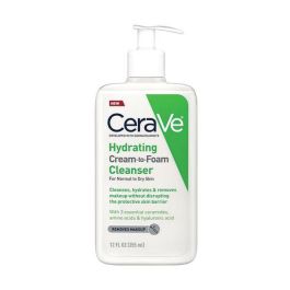 CeraVe Hydrating Cream to Foam Facial Cleanser - 355ml