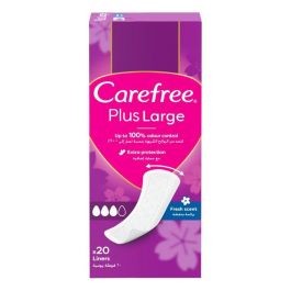 كيرفري فوط صحية منعشة كبيرة (20 قطعة)