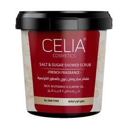 Celia Red Velvet French Perfumes Foaming Salt and Sugar Body Scrub