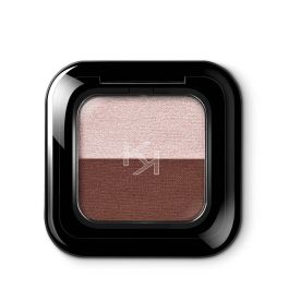 Kiko Milano Bright Duo Eyeshadow - 09 Ice Rose - Medium Brown