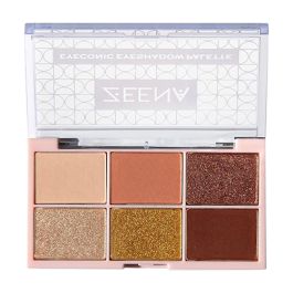 Zeena Eyeconic Eyeshadow Palette - 010 Golden Nude