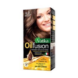Vatika Naturals Coloring Kit - 4.0 Medium Brown