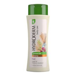هيدروديرم جل استحمام كريمي بالعود والاركان - 250 مل